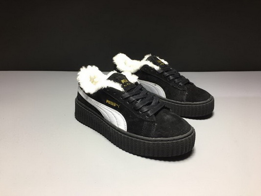 Puma x Rihanna Creepers Women Skate Sneaker Lined With Fur--036